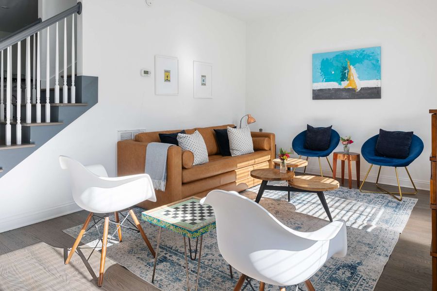 Living room space #2  with a sleeper sofa