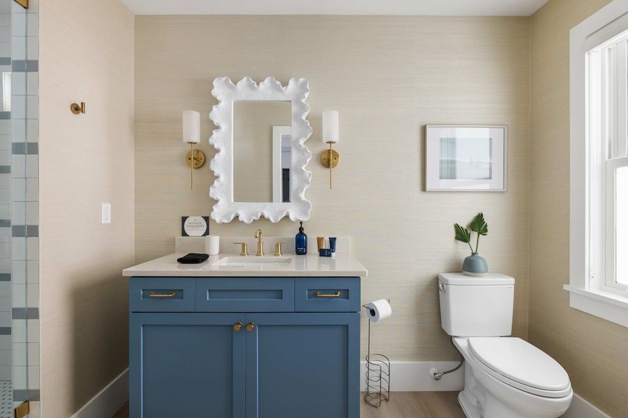 Full Bathroom with walk-in shower!