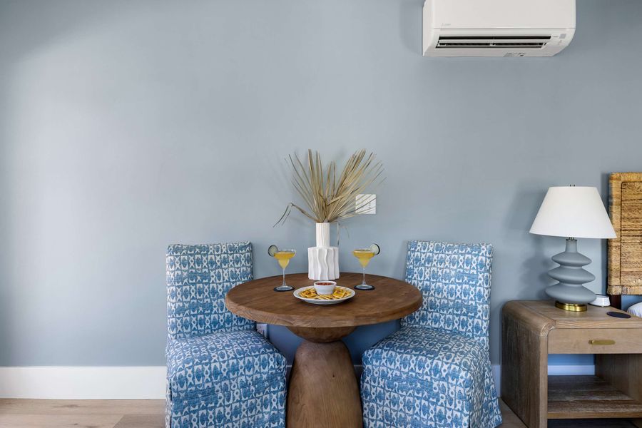 Dining seating for two!