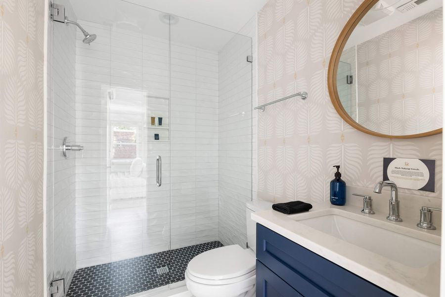 Full Bathroom with walk-in shower!