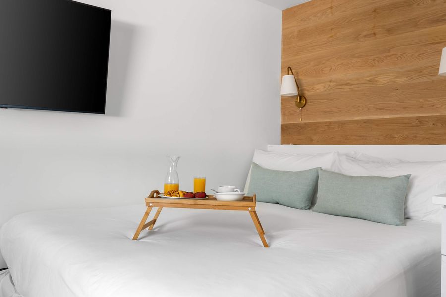 Bedroom #1: King Bed + TV