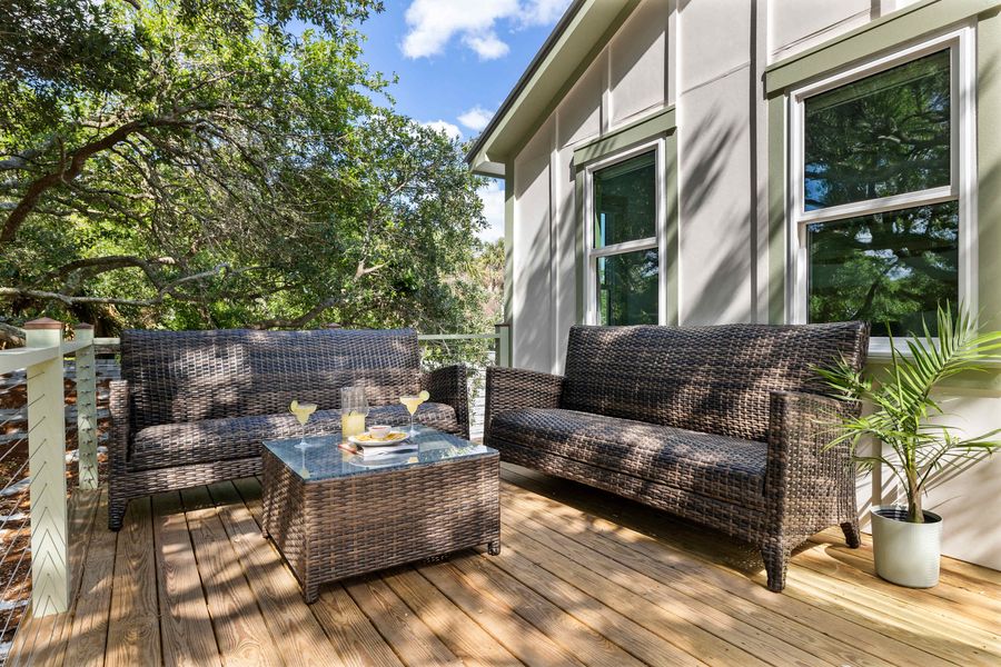 Outdoor seating space for your group!