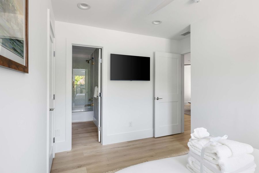 Bedroom #3: King Bed + TV
