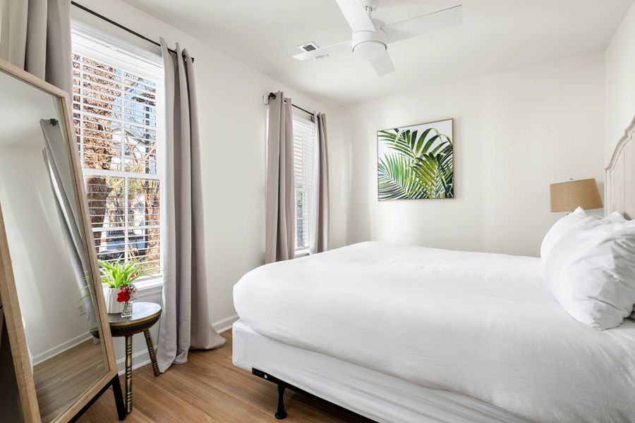 Second floor: Bedroom #5: King Bed 