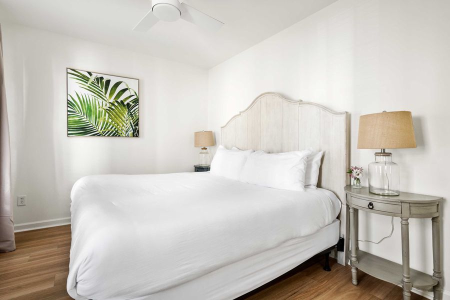 Second floor: Bedroom #5: King Bed 