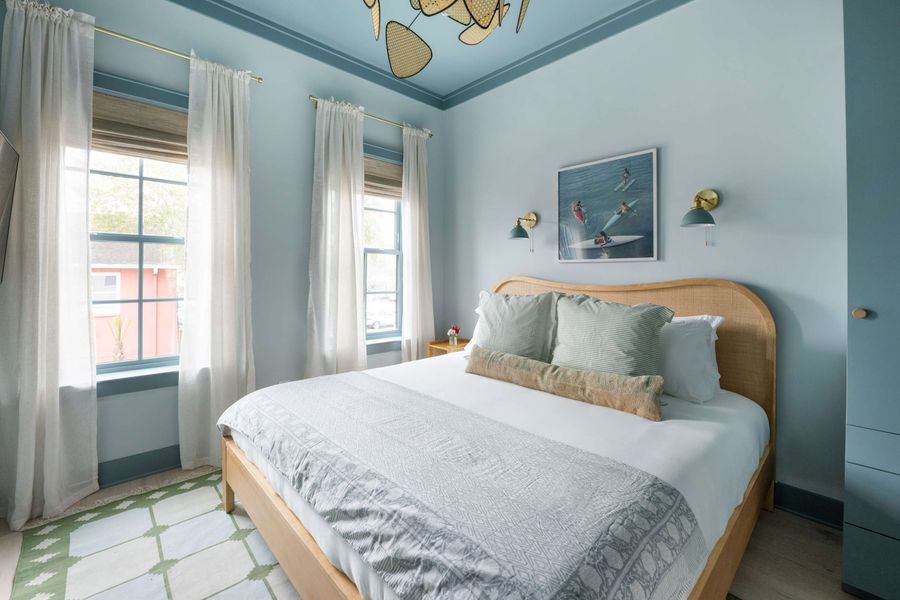 Bedroom #2: King Bed + TV