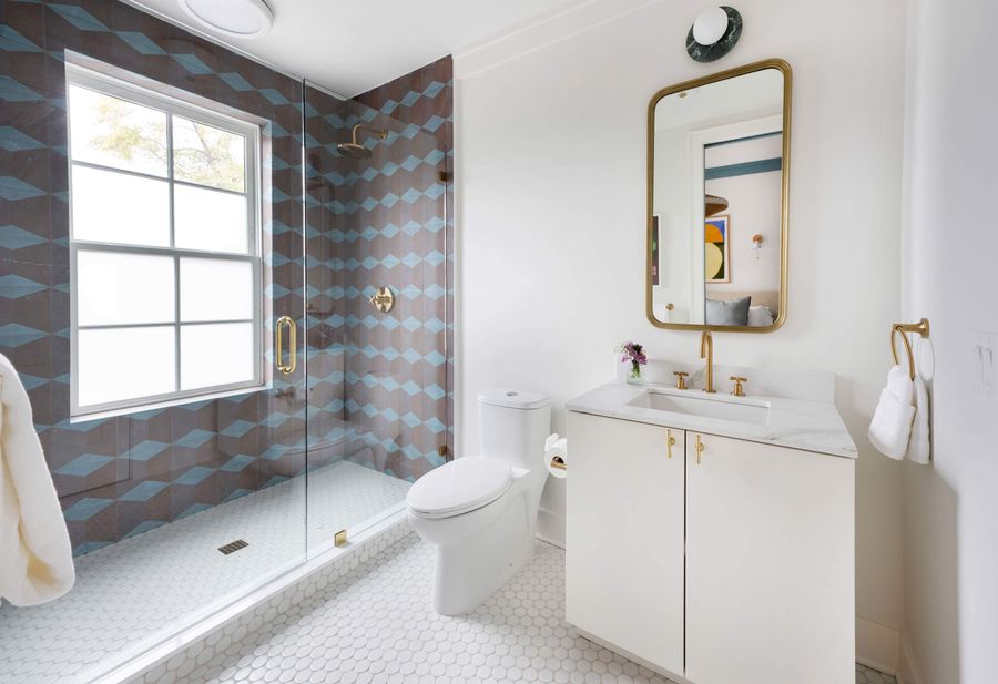 Bathroom 2: Walk-in Shower 