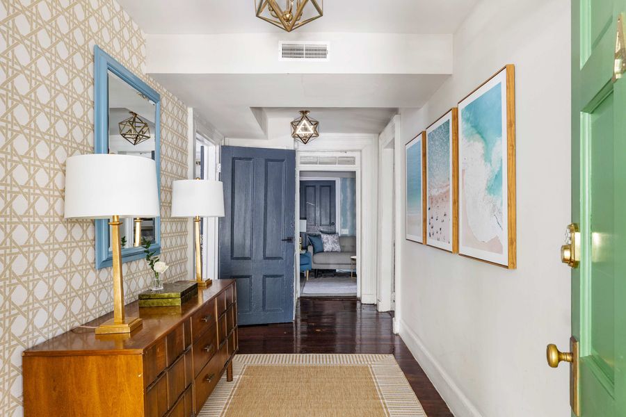 Entry hallway of your unit 