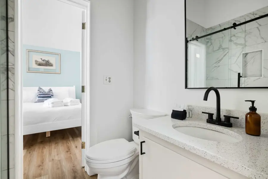 Bathroom 2: Walk-in Shower 