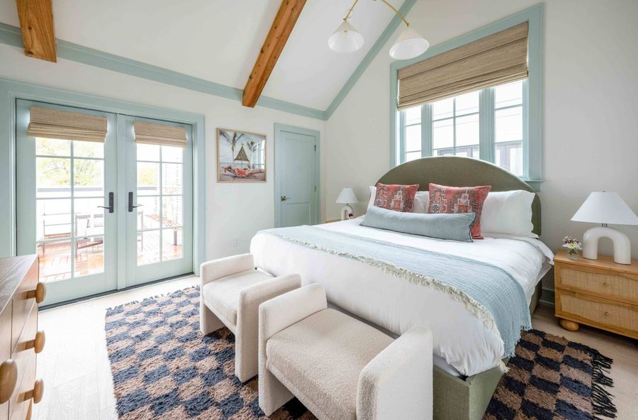 Spacious bedrooms with luxury finishes. 