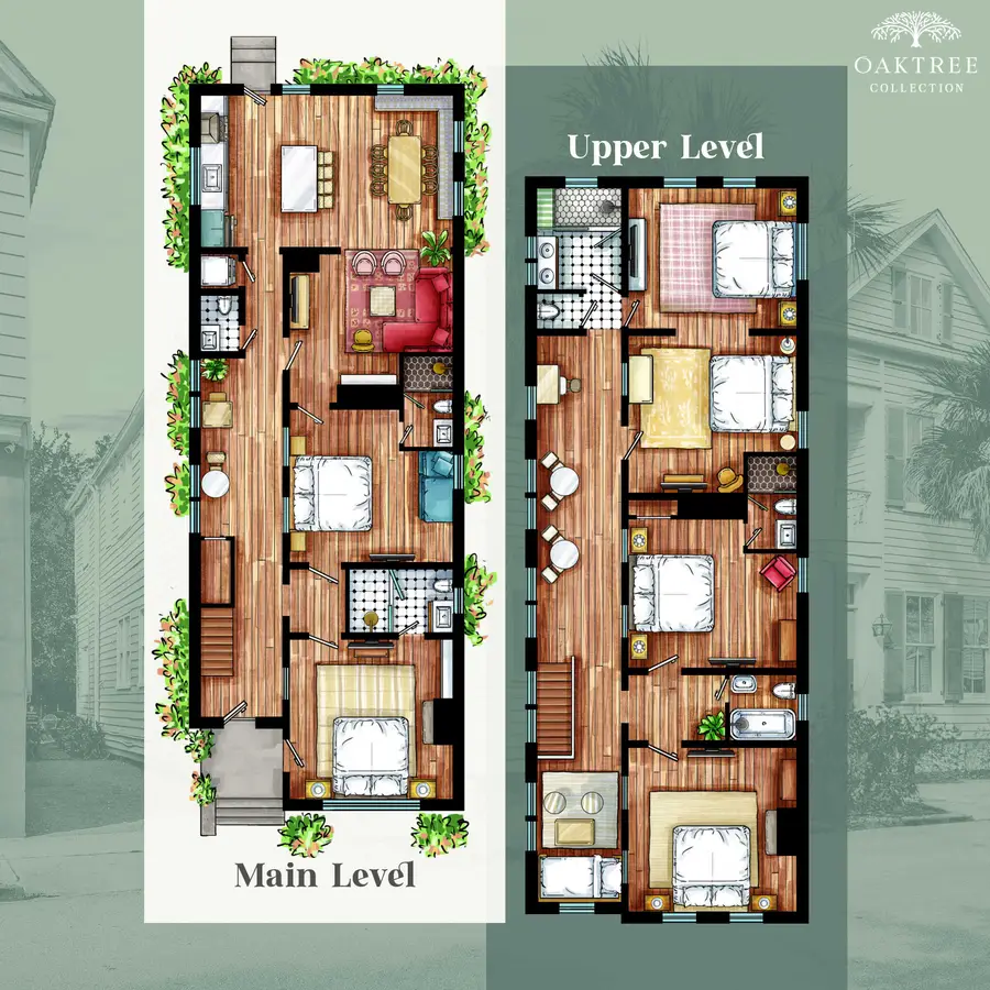 Floor plan of the rental!