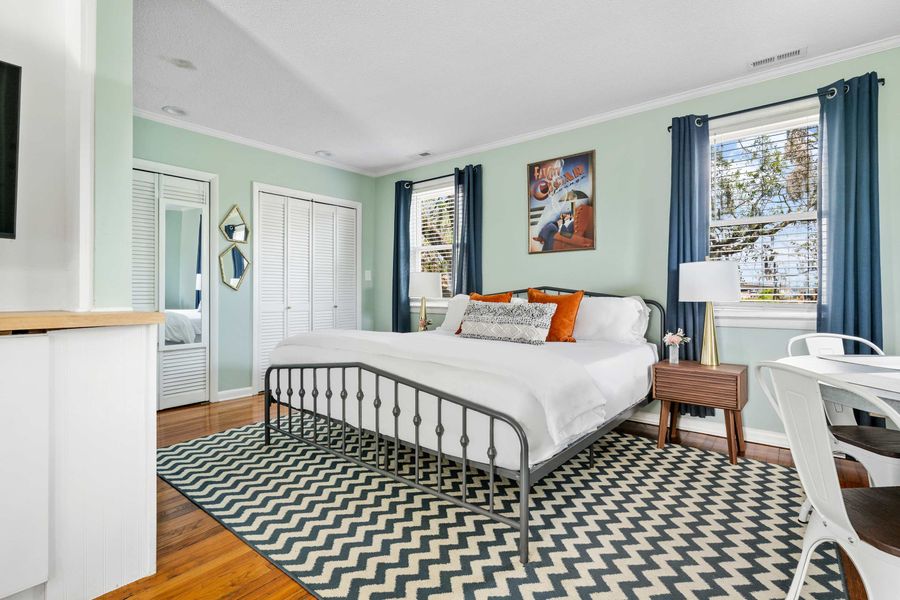 King Bed + Fresh Linens 