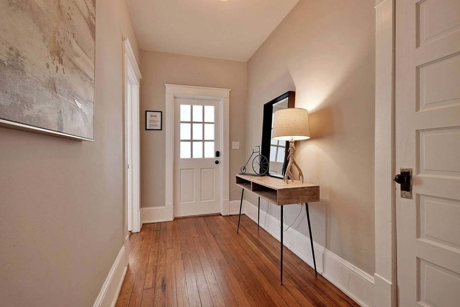 Hallway entry to the rental
