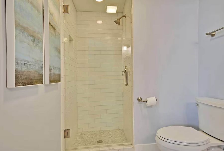 Bathroom 2: Walk-in Shower 