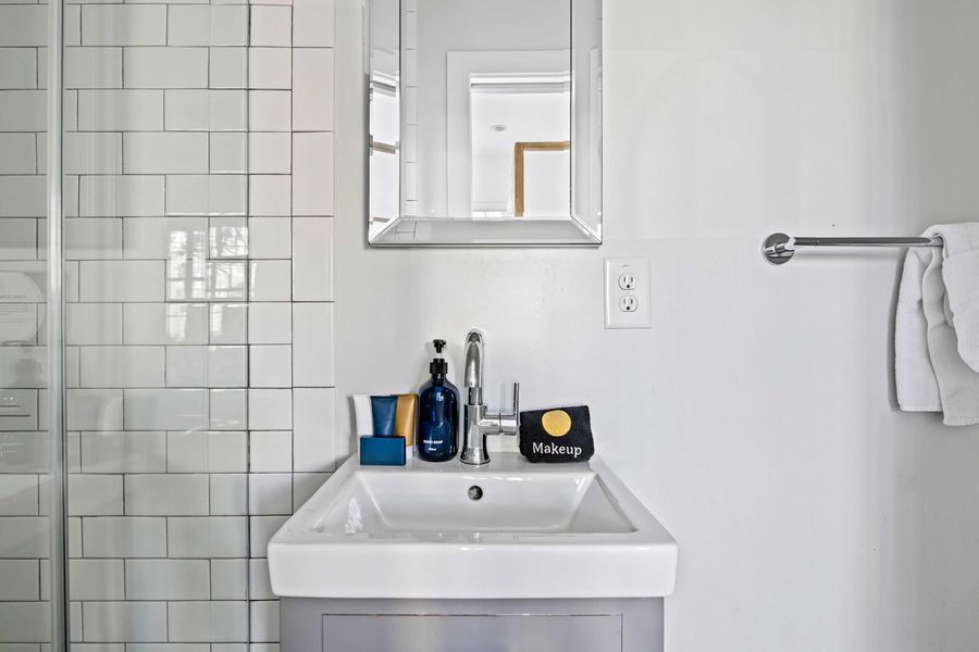 Bathroom 1: Walk-in Shower