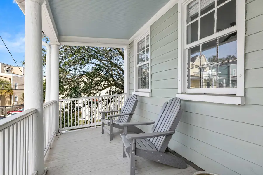 Balcony with seating for your group!