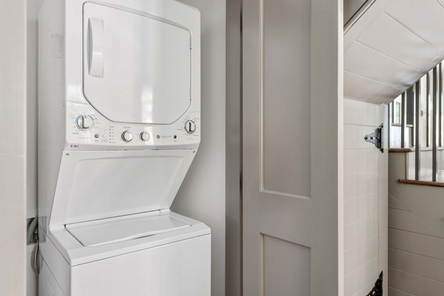 Washer + dryer for your use