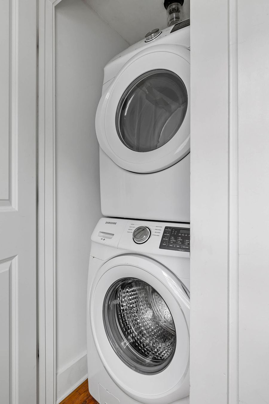 Washer + dryer for your use