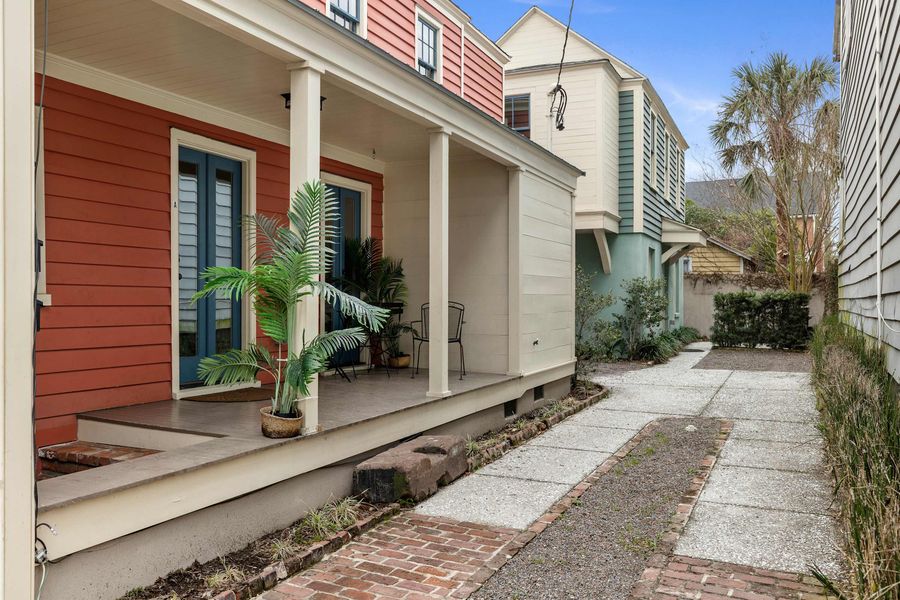 Porch with seating for your group 