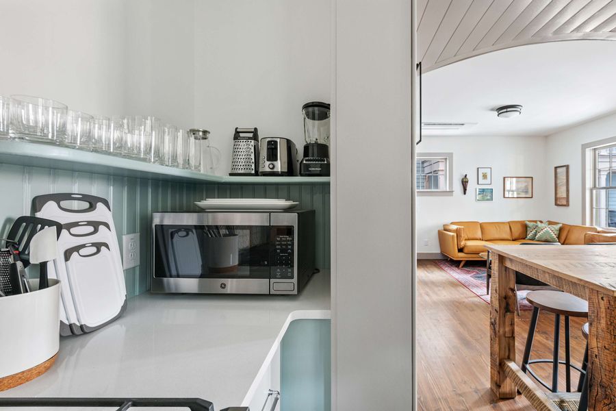 Fully equipped kitchen
