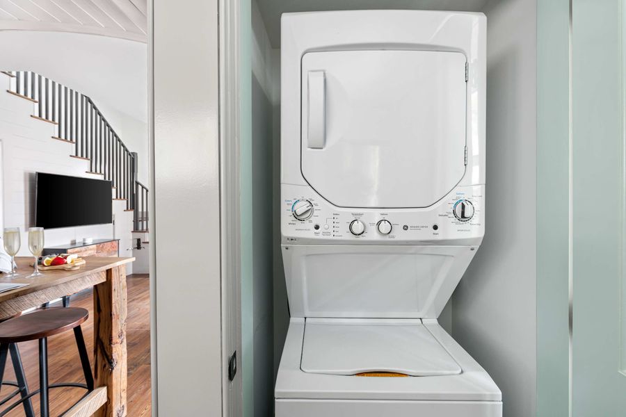 Washer + dryer