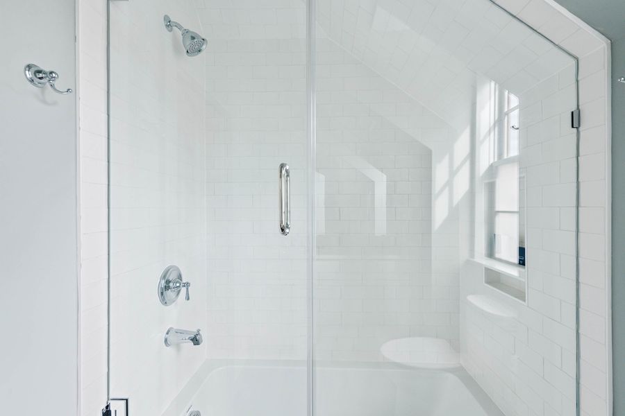 Bathroom 1: Walk-in Shower