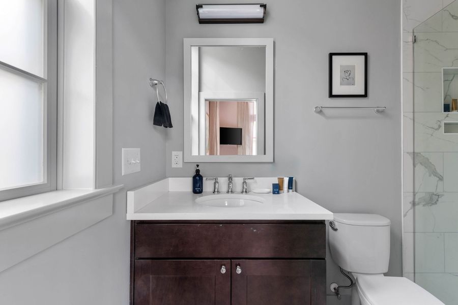 Bathroom 1: Walk-in Shower