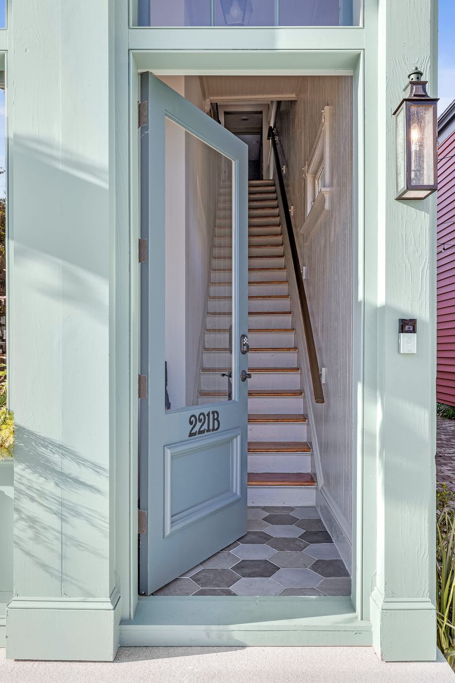 Private entrance