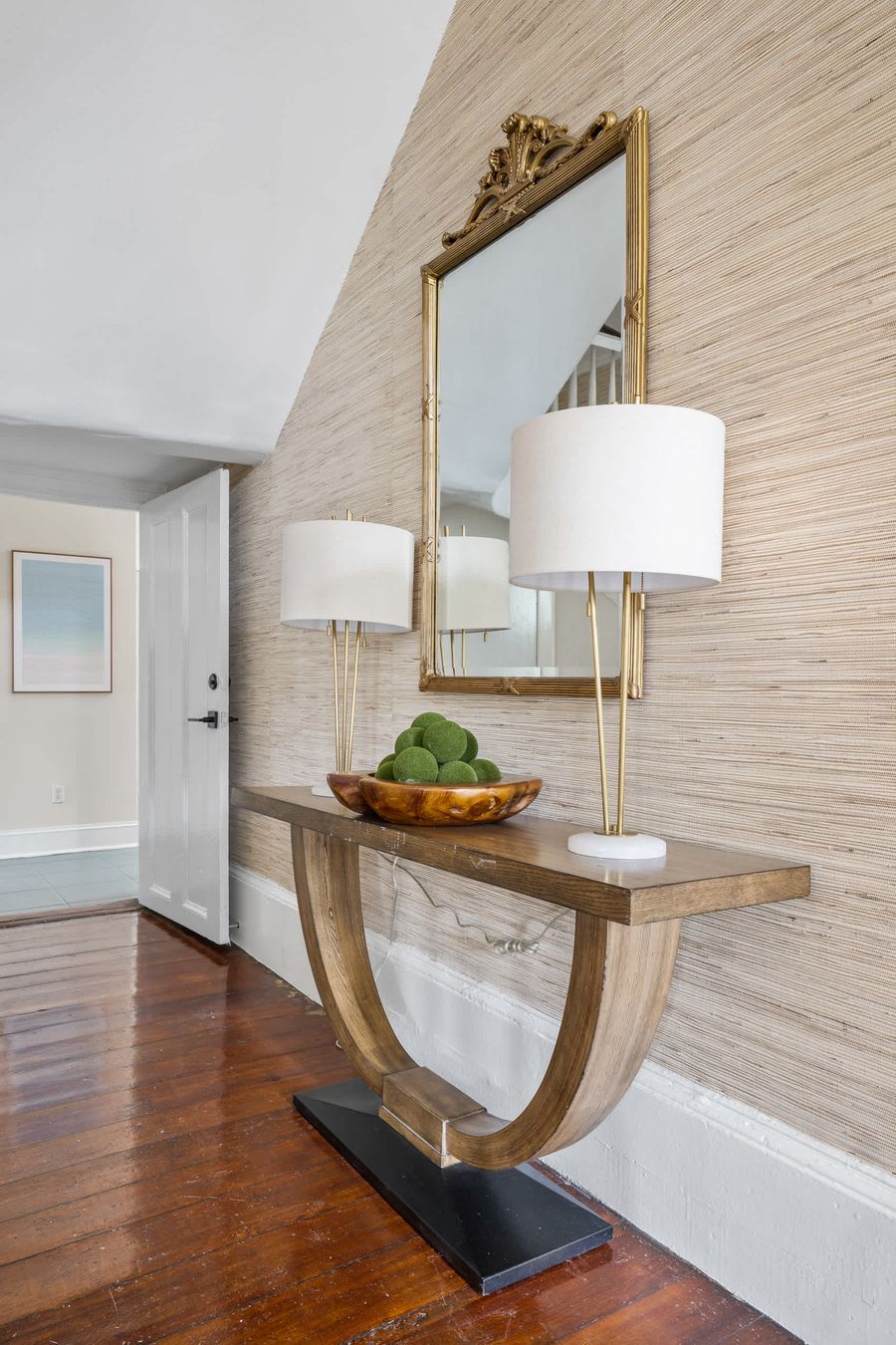 Entrance to the upstairs unit