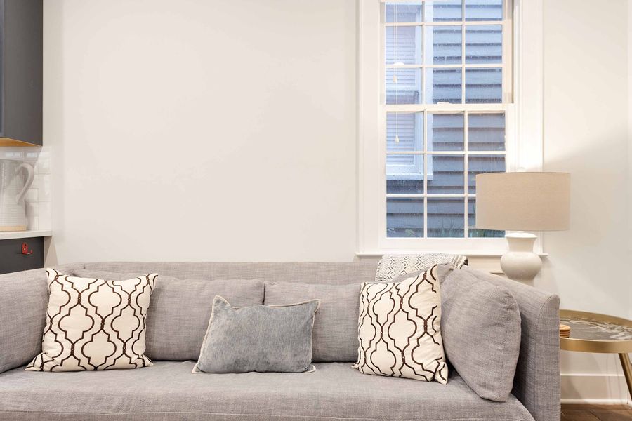 Comfy living room + TV