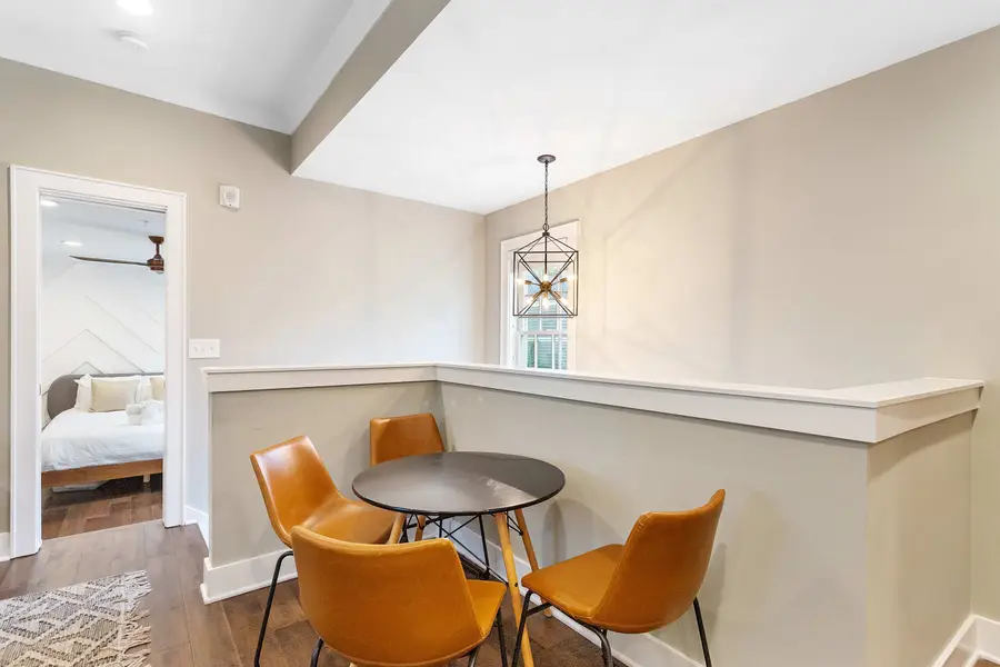 Dining area with seating for four, perfect for shared meals and conversation.