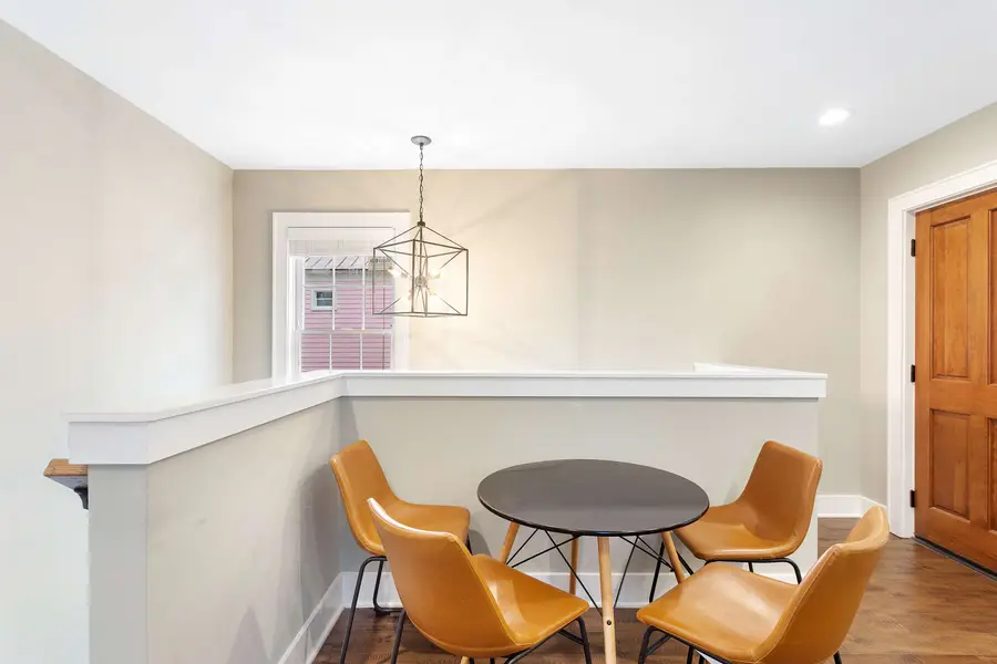 Dining area with seating for four, perfect for shared meals and conversation.