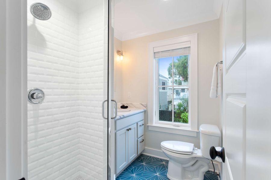 Bathroom 1: Walk-in Shower