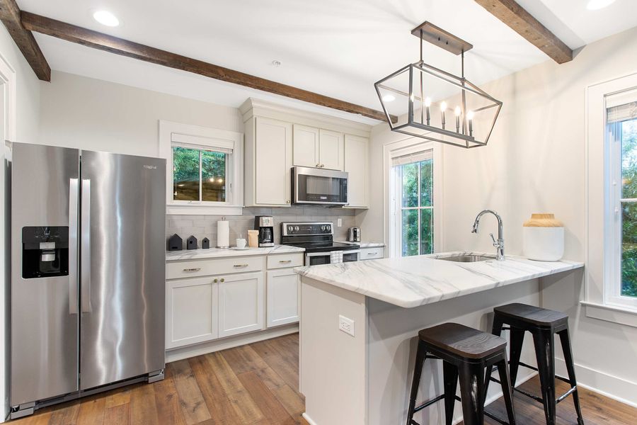 Fully equipped kitchen