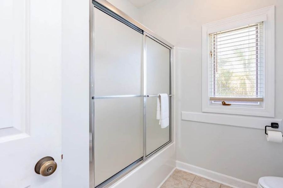 Bathroom 2: Walk-in shower
