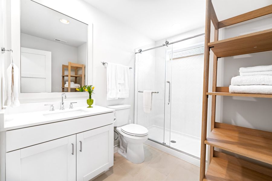 Bathroom 1: Walk-in Shower