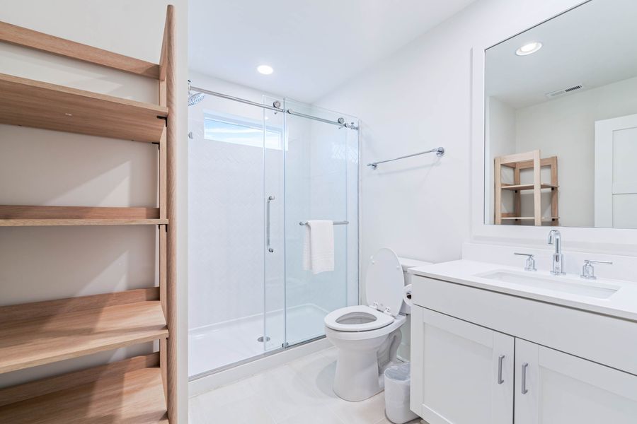 Bathroom 2: Walk-in Shower 
