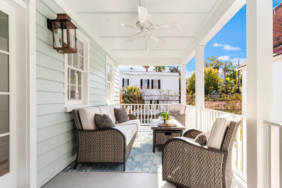 Porch seating for your group! 