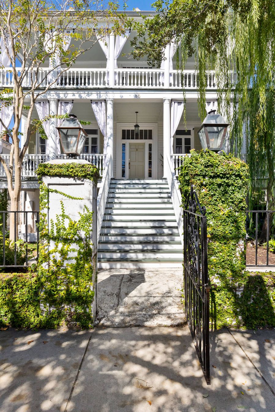 Entrance to the lower courtyard of the home! 