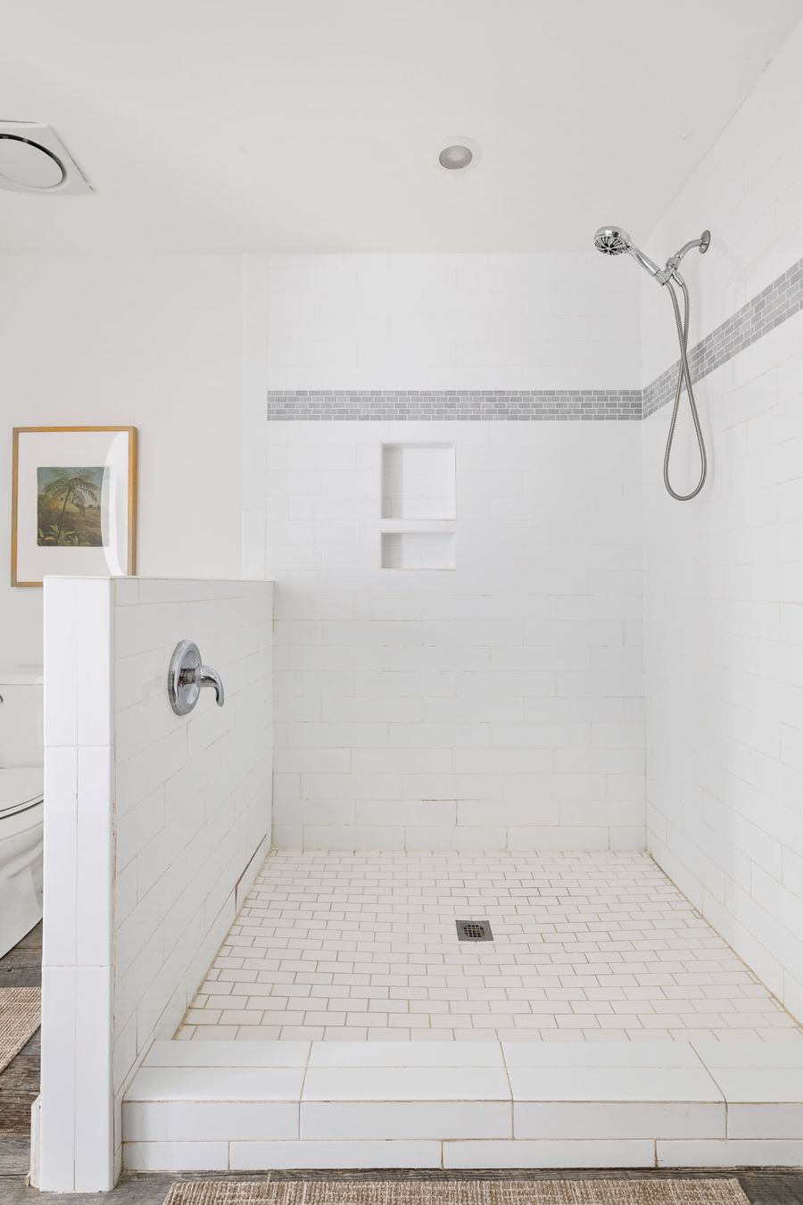 Bathroom 1: Walk-in Shower