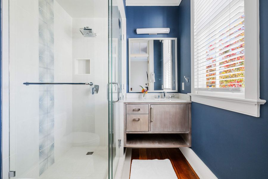 Bathroom 2: Walk-in Shower 