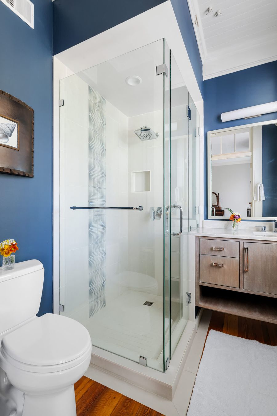 Bathroom 2: Walk-in Shower 
