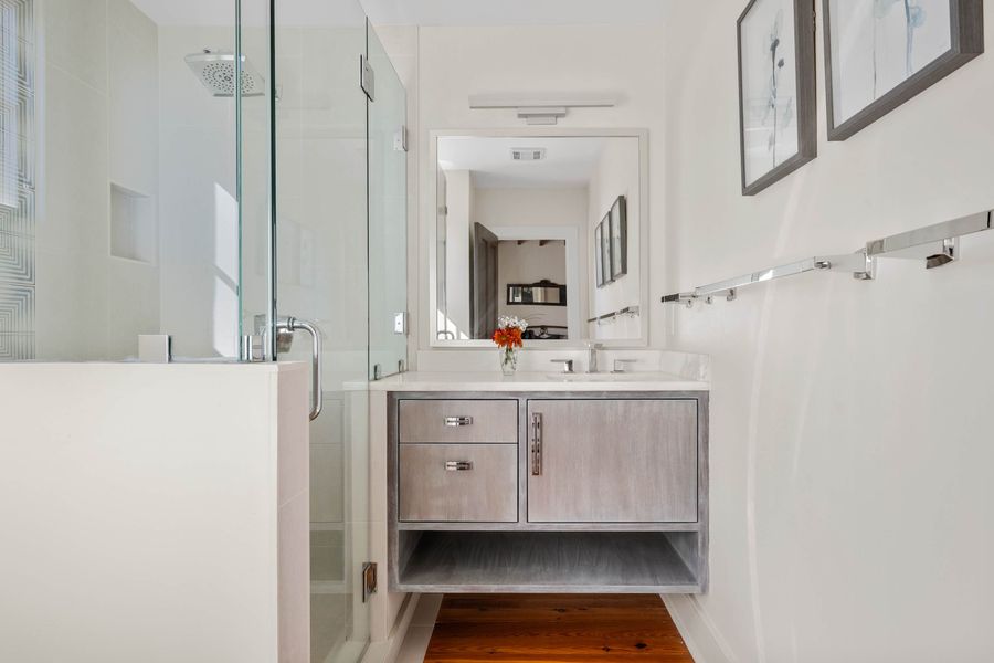Bathroom 2: Walk-in Shower 
