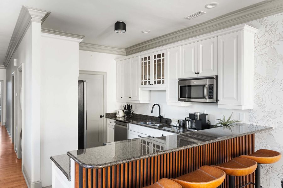 Second floor kitchen