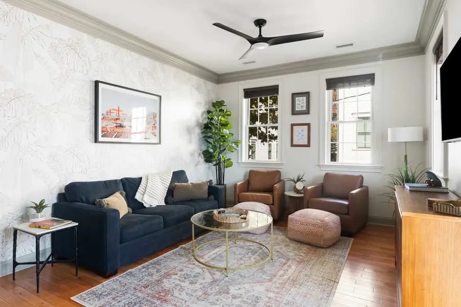 Spacious living room with seating for your group