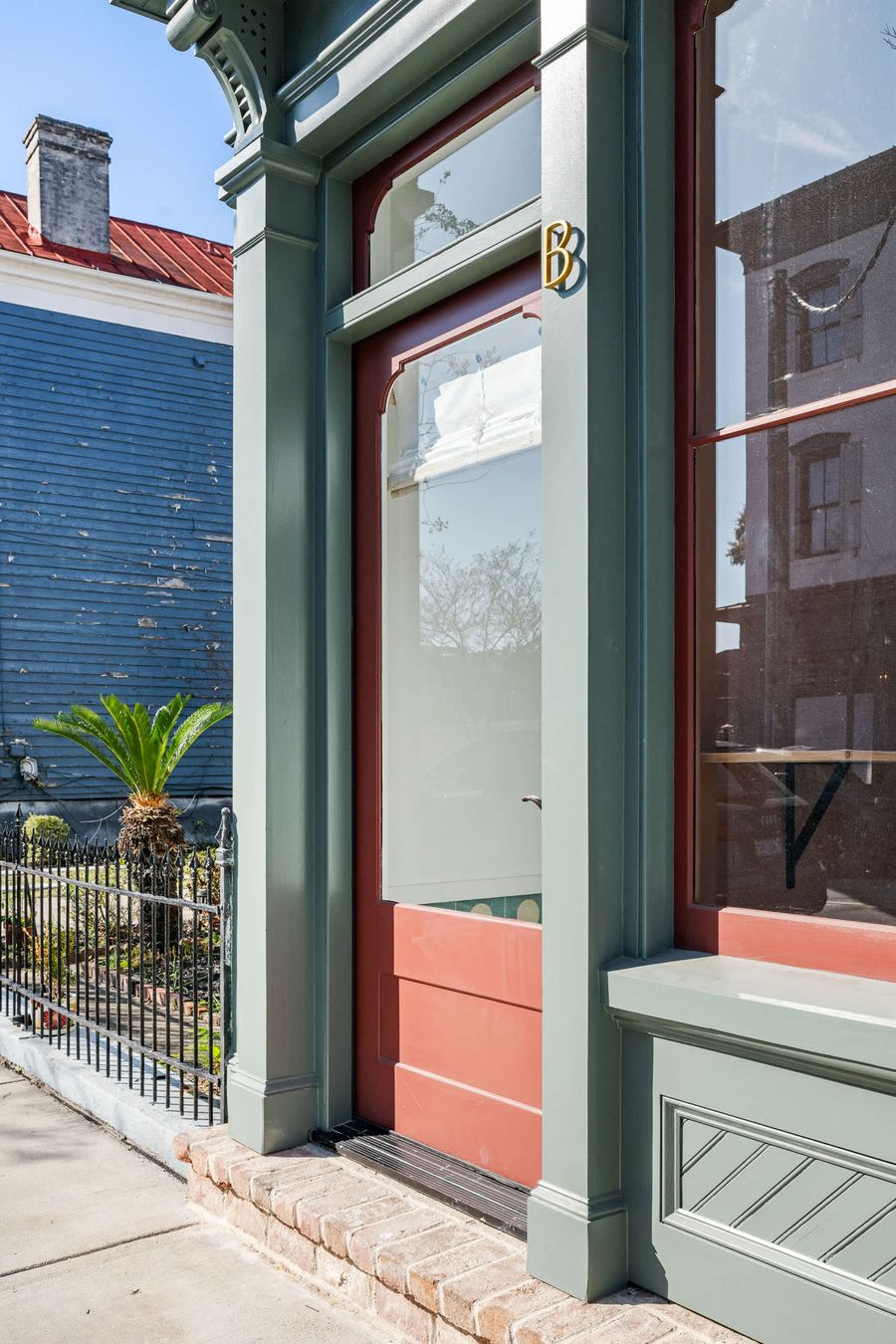 Private entrance to the rental 