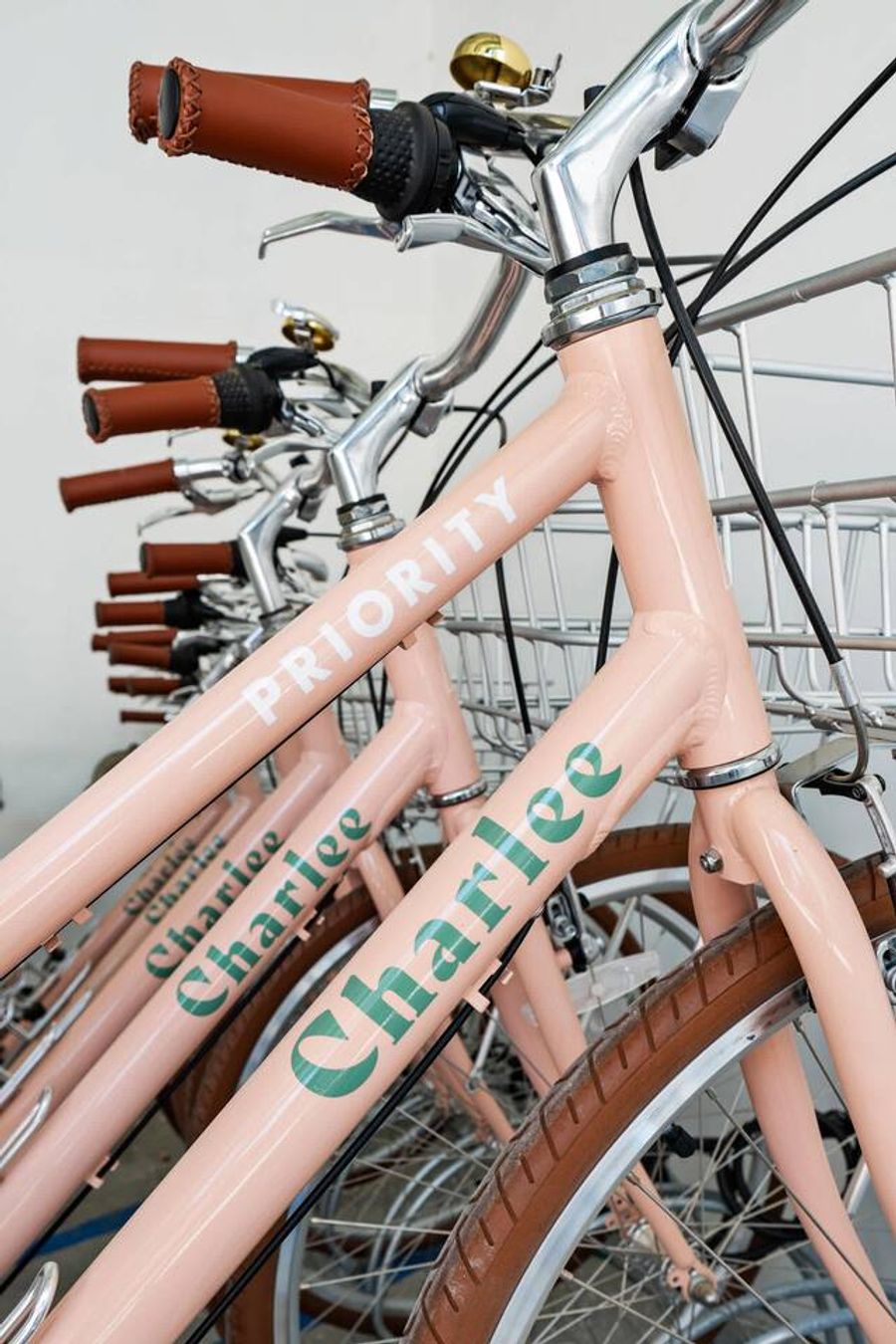 There are communal bikes on site for your group to use!