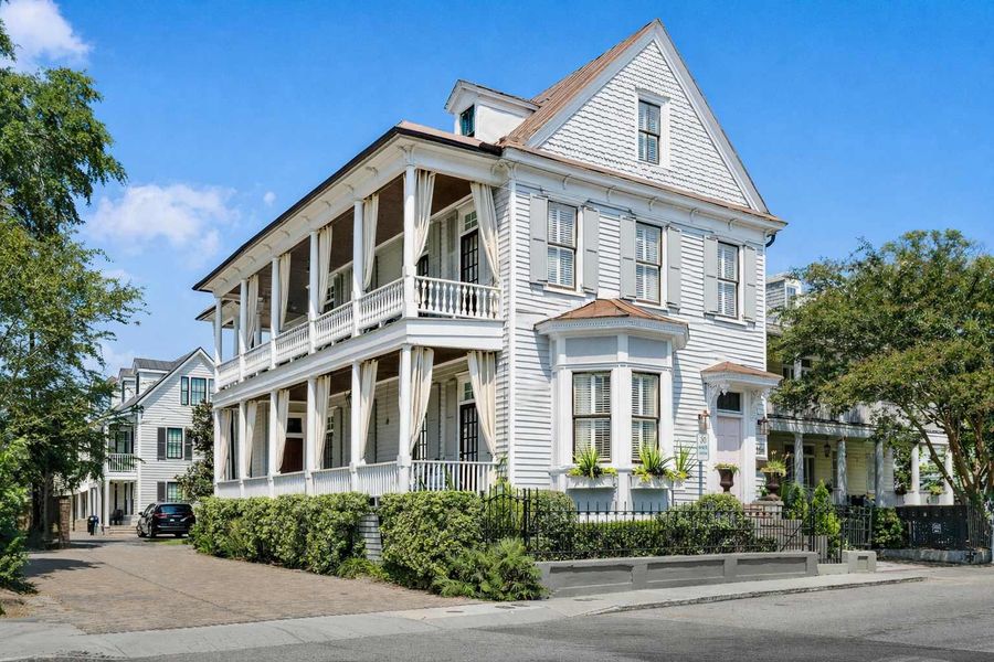 Exterior of the front house