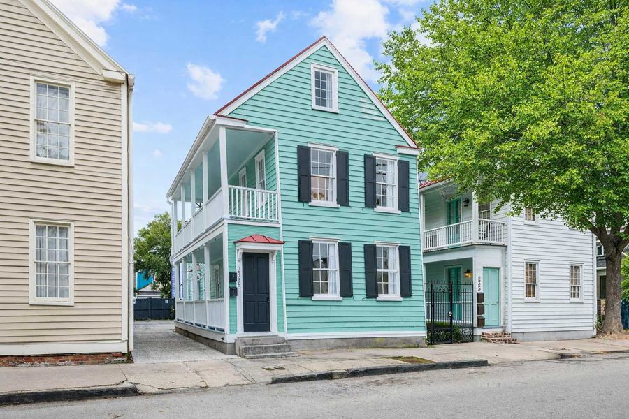Welcome to your Downtown Charleston home! Two large porches on each level of the home! 