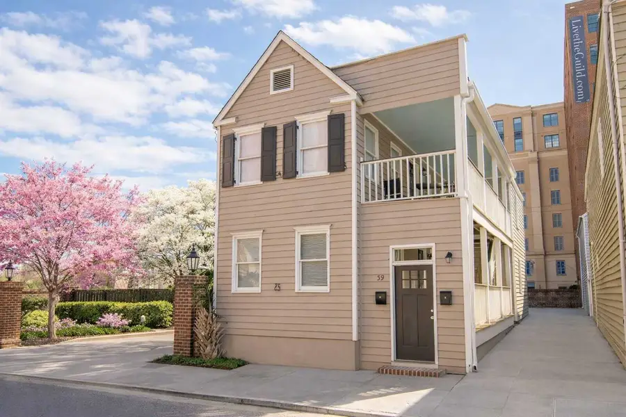 Exterior of your downtown Charleston rental